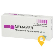 Мемамед табл. 20 мг №30 Медокемі (Кіпр)
