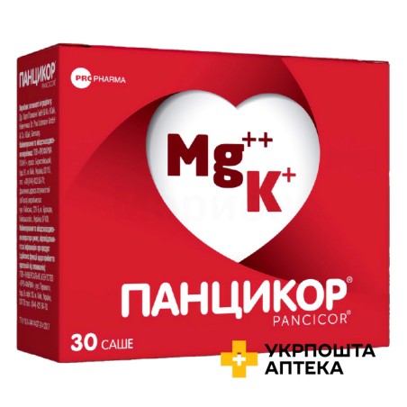 Панцикор пор. саше №30 Gadot Biochemical Industries Ltd (Ізраїль)