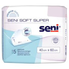 Пелюшки гігієнічні SENI SOFT Super 40х60 см. №5 Torunskie ZMO (Польща)