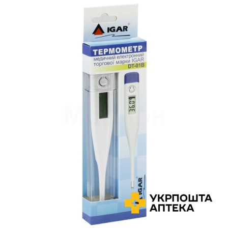 Термометр електронний Ігар DT-01B Hangzhou Hua'an Medical & Health Instruments (Китай)