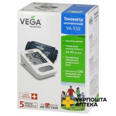 Тонометр автоматичний Вега VA-350 Shenzhen Combei Technology (Китай)
