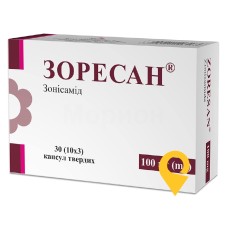 Зоресан капс. тверд. 100 мг №30 Кусум Хелтхкер (Індія)