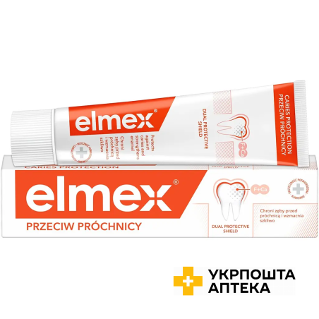 Зубна паста Elmex Caries Protection захист від карієсу, 75 мл Colgate-Palmolive (Польща)