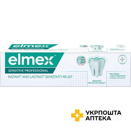 Зубна паста Elmex Sensitive для чутливих зубів, 75 мл Colgate-Palmolive (Польща)