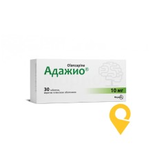 Адажио табл. 10 мг №30 Фармак (Україна)