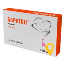 Баратон табл. 5 мг №28 Кусум Фарм (Україна)