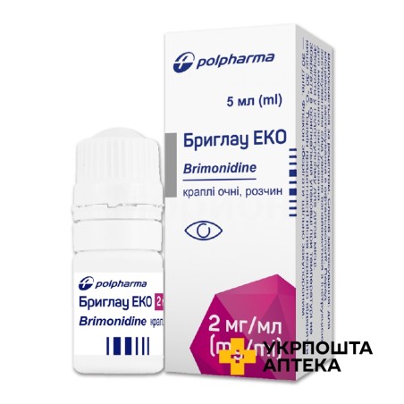 Бриглау еко крап. очні 0,2 % 5.мл Rafarm (Греція)