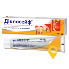 Діклосейф емульгель 1,16 % 100.г Кусум Хелтхкер (Індія)