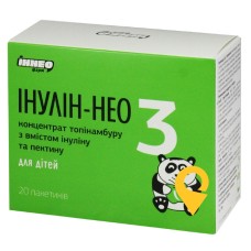 Інулін-нео 3 дитячий пакет-саше, яблуко №20 Іннео Фарм (Україна)