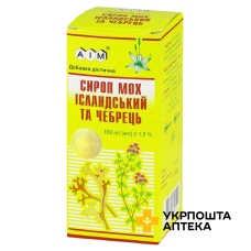 Ісландський мох і чебрець сироп 100 мл Ейм (Україна)