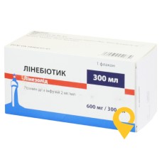 Лінебіотик р-н д/інф 2 мг/мл 300.мл Vem Ilac Sanayi (Туреччина)
