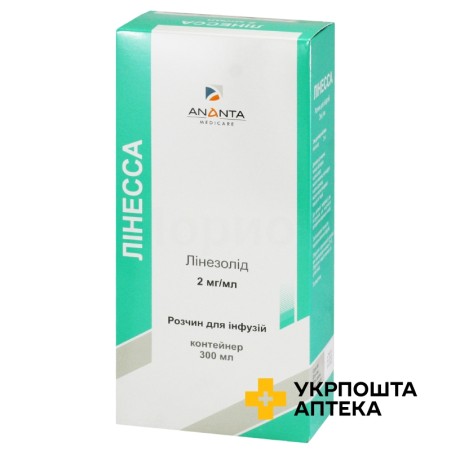 Лінесса р-н д/інф 2 мг/мл 300.мл Eurolife Healthcare (Індія)