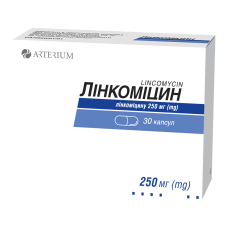 Лінкоміцин капс. 250 мг №30 Артеріум (Україна)