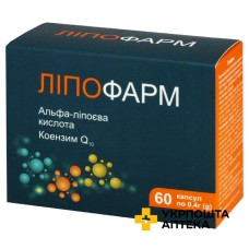 Ліпофарм капс. 400 мг блістер №60 Фармаком (Україна)