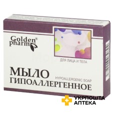 Мило гіпоалергенне д/обличчя та тіла 70 г Голден-Фарм (Україна)