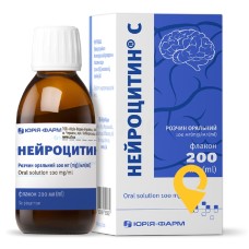 Нейроцитин C р-н оральн 100 мг/мл 200.мл Юрія-Фарм (Україна)