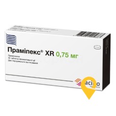 Праміпекс XR табл. пролонг. 0,75 мг №30 Лаб. Нормон (Іспанія)