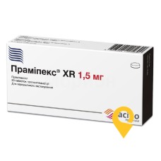 Праміпекс XR табл. пролонг. 1,5 мг №30 Лаб. Нормон (Іспанія)