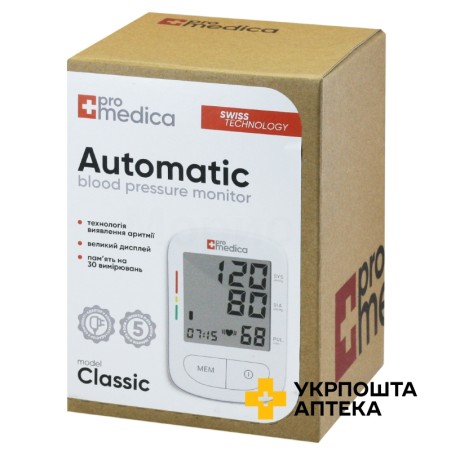 Тонометр автоматичний Промедика classic Shenzhen Pango Electronic (Китай)