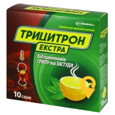 Трицитрон екстра пор. д/орал. р-ну №10 ФарКоС (Україна)