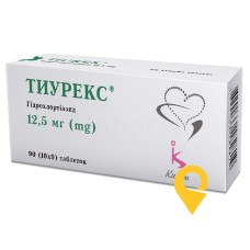 Тиурекс табл. 12,5 мг №90 Кусум Фарм (Україна)