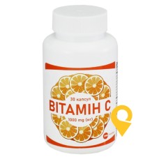 Вітамін C капс. №30 Універсальне агентство Про-фарма (Україна)