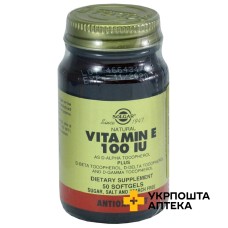 Вітамін E капс. 100 МО №50 Солгар Вітамін енд Херб (США)
