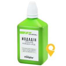 Йодадін р-н 10 % 120.мл Житомирська ФФ (Україна)