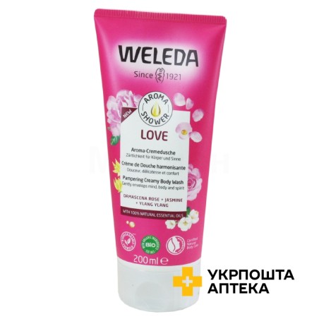 Арома любов крем-гель для душу 200 мл Weleda (Німеччина)