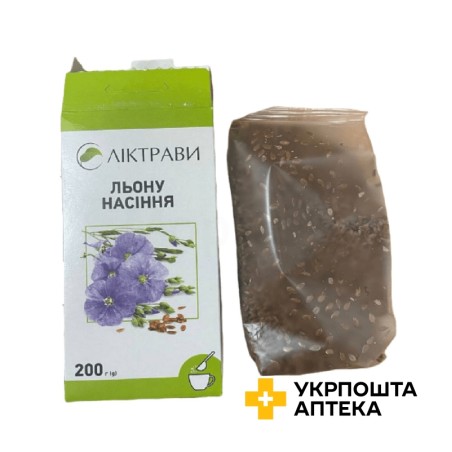 Льону насіння насіння 200 г Ліктрави (Україна)