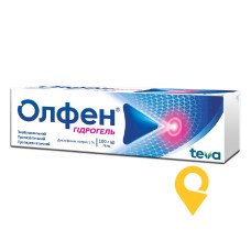 Олфен гідрогель гель 1 % 100.г Меркле (Німеччина)