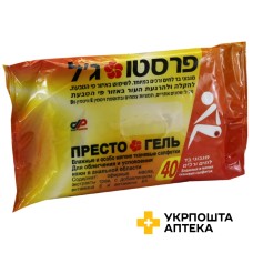 Престо гель серветки №40 Дан Фарм (Ізраїль)