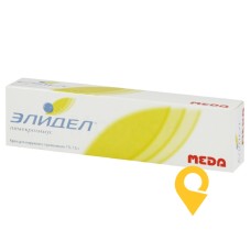 Елідел крем 1 % 15.г МЕДА Меньюфекчеринг (Франція)