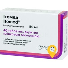 Ітомед табл. 50 мг №40 Про.Мед.ЦС Прага (Чеська Республіка)