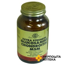 Комплекс глюкозаміну та хондроїтину Solgar табл. №60 Солгар Вітамін енд Херб (США)
