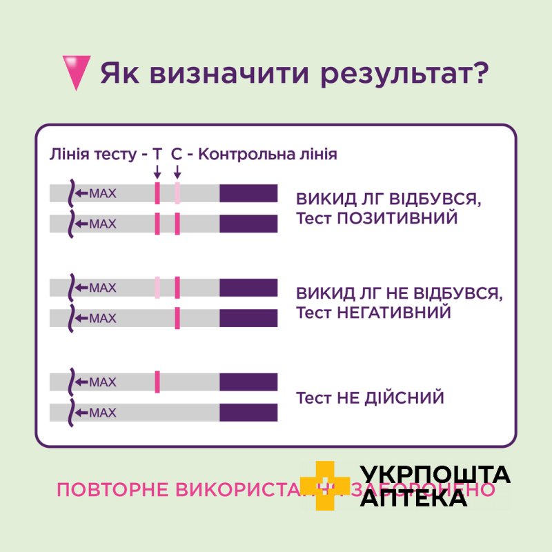 Набір тестів для визначення овуляції та вагітності Eviplan 5+1, 6 шт. Sanavita Pharmaceuticals GmbH (Німеччина)