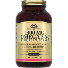 Омега 3-6-9 Solgar капс. 1300 мг №60 Солгар Вітамін енд Херб (США)