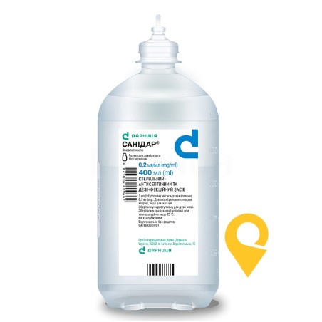 Санідар®, розчин для зовнішнього застосування, флакон, №1