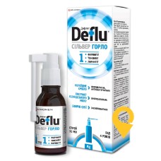 Дефлю Сільвер Горло спрей для горла фл. 30 мл