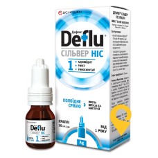 Дефлю Сільвер Ніс краплі назал. фл. 10 мл
