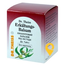 Др. Тайсс евкаліптовий бальзам від застуди мазь 20.г Натурварен (Німеччина)