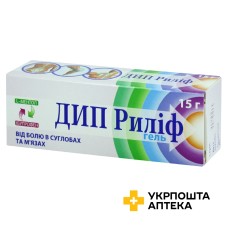 Дип риліф гель 15.г Ментолатум (Великобританія)