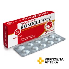 Комбіспазм табл. №20 Евертоджен Лайф Саєнсиз (Індія)