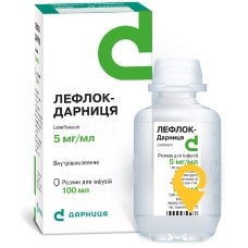 Лефлок р-н д/інф 5 мг/мл 100.мл Дарниця ФФ (Україна)