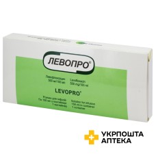 Левопро р-н д/інф 5 мг/мл 150.мл Фарматрейд (Україна)
