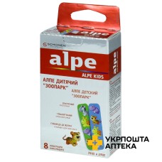 Лейкопластир Алпе дитячий зоопарк 76 * 19 мм №8 Planet (Suzhou) Medical Products (Китай)