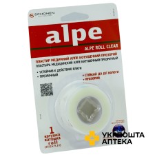 Лейкопластир Алпе котушечний прозорий, 2,5 см * 9,1 м Planet (Suzhou) Medical Products (Китай)