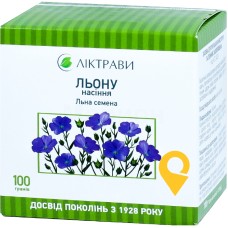 Льону насіння насіння 100.г Ліктрави (Україна)