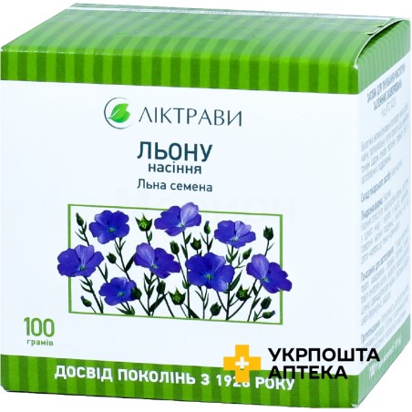 Льону насіння насіння 100.г Ліктрави (Україна)