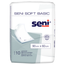 Пелюшки гігієнічні SENI SOFT Basic 90х60 см. №10 Torunskie ZMO (Польща)